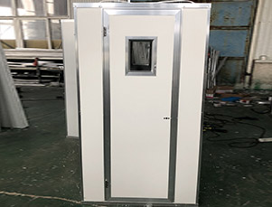 新式門磁感應(yīng)單人雙吹風淋室